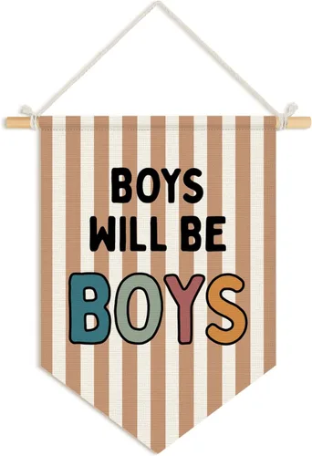 Miniatura 10 de Wheatwin Decoración de pared de afirmaciones positivas, decoración de guardería para niñas, estampado floral pastel para colgar en la pared, bandera