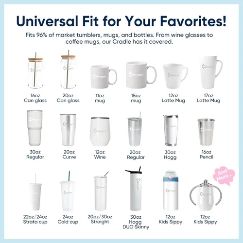 Miniatura 5 de Cuna de silicona para tazas, cuna para vasos con espátula de fieltro, uso para aplicar calcomanías UV DTF / calcomanías de vinilo para vasos, Copa