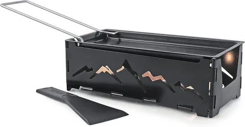 Miniatura 2 de Swissmar Nordic - Raclette plegable con velas, color negro