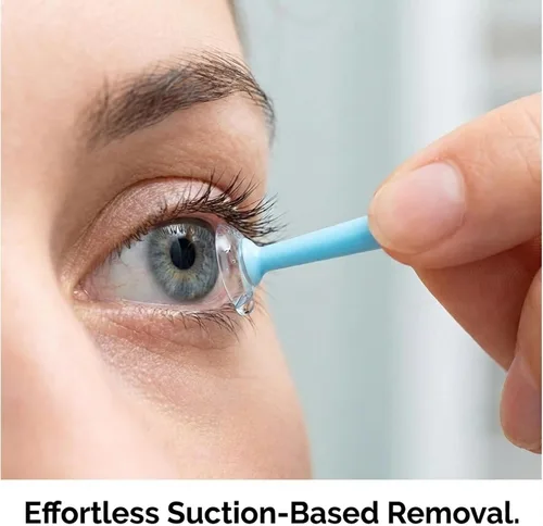 Miniatura 3 de Paquete de 18 insertores de lentes esclerales y herramienta de agarre de lentes de contacto, removedor de aplicador duro de GPS, ideal para uso
