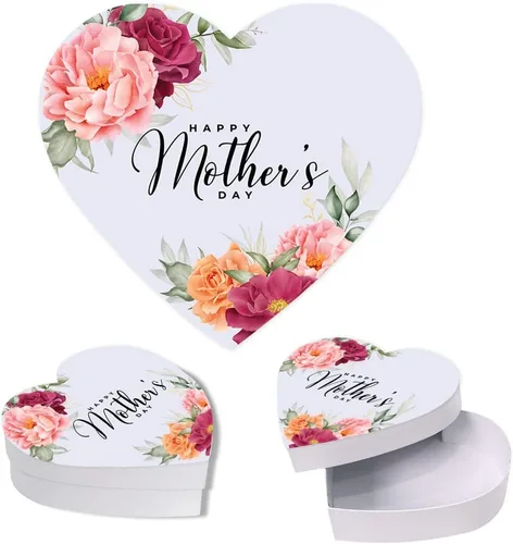 Miniatura 42 de Andaz Press Caja en forma de corazón para el día de San Valentín con tapa, divertida caja reutilizable en forma de corazón para tocino, caja de Bacon