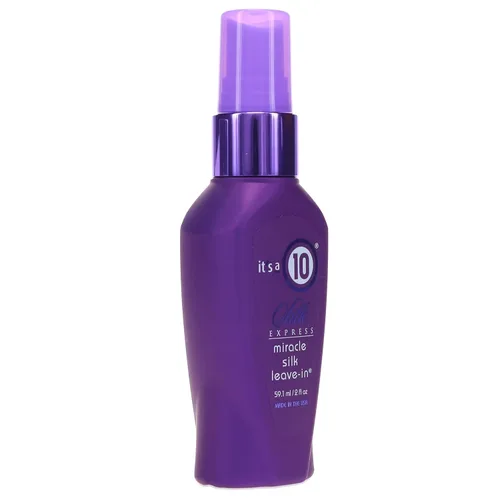 Miniatura 8 de It's a 10 Haircare Silk Express Miracle Silk - Fórmula sin enjuague, 2 onzas