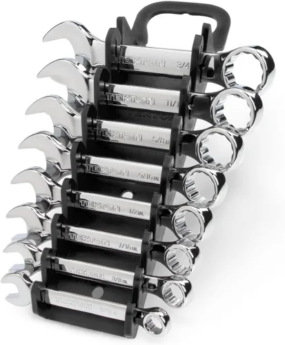 Miniatura 2 de TEKTON wrn01066 Stubby llave combinada establecer con tienda y Go Keeper, 5/16 – 3/4 de pulgada, 8