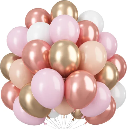 Miniatura 17 de Globos azules y naranjas, globos azul marino verde azulado de 12 pulgadas con globo plateado metálico para niños y niñas, cumpleaños, Acción
