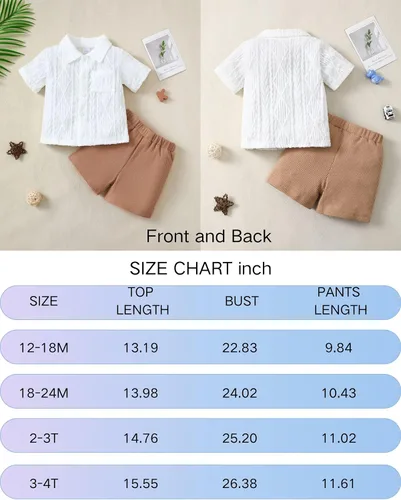 Miniatura 76 de Conjunto de ropa de verano para bebé y niño, camiseta de manga corta de algodón, pantalones cortos de dinosaurios, conjunto de ropa para niño