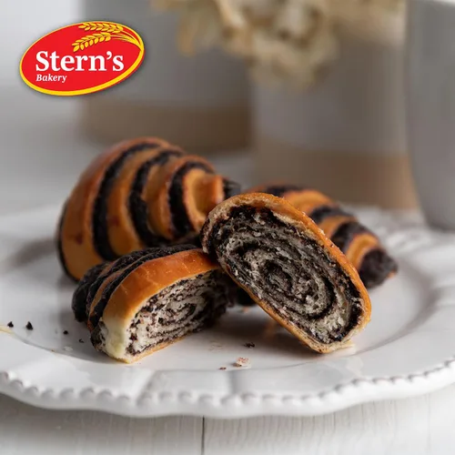 Miniatura 4 de Pasteles Rugelach Croissant de Chocolate Pan Babka de Chocolate Pastelería de Desayuno Snack de Café Kosher, Sin Lácteos y Sin Nueces