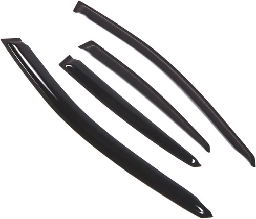 Visor de ventana compatible con Suzuki Forenza 2004-2008, DGWV2-397, deflector de montaje exterior, protector de lluvia, humo oscuro, juego de 4