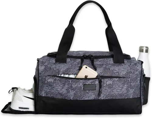 Miniatura 12 de Bolsa de Lona Vooray Boost – Bolsa de Gimnasio Pequeña para Hombres y Mujeres, Bolsa de Viaje Ligera con Compartimento para Zapatos, Bolsa Deportiva