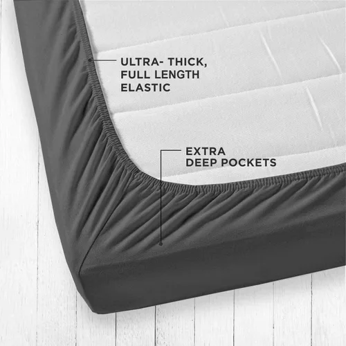 Miniatura 4 de Mattress-Homes Sábanas de algodón Giza tamaño Queen, sábanas de algodón egipcio Giza, sábanas de algodón egipcio de Giza, juego de sábanas