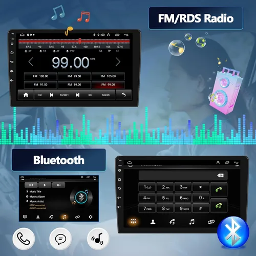 Miniatura 5 de [8 Core 4G+64G] Android 13 Estéreo de coche para Ford Escape 2007-2012/Mazda Tribute 2007-2012 con Apple CarPlay Android Auto, radio de coche