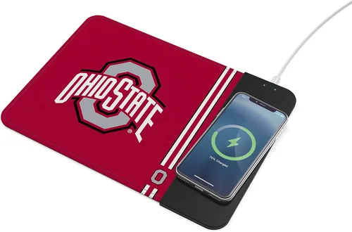 Miniatura 33 de SOAR NCAA Almohadilla de ratón unisex con carga inalámbrica para teléfono celular