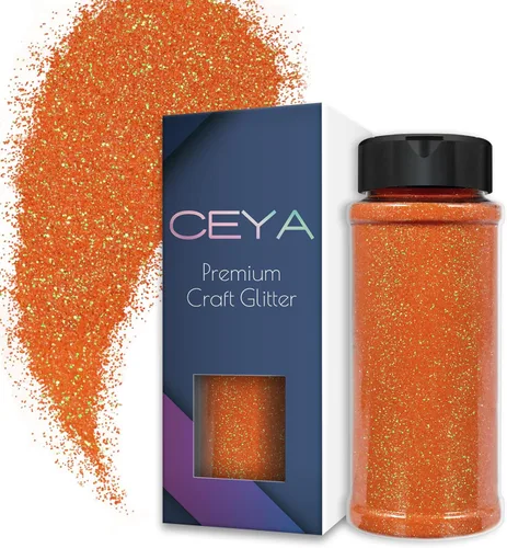 Miniatura 9 de Ceya Purpurina en polvo ultrafina de 3.8 onzas / 3.88 oz con purpurina blanca perla, 1/128 pulgadas, 0.008 pulgadas, 0.008 in para slime, resina