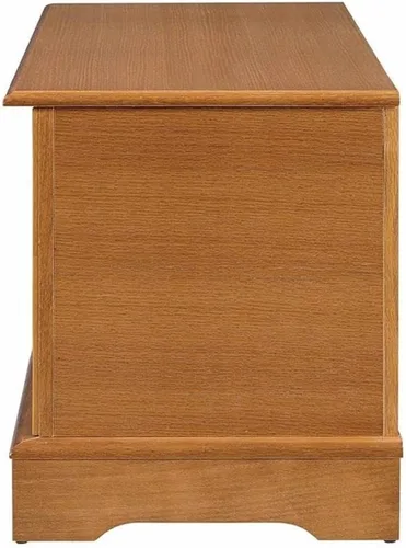 Miniatura 5 de Bowery Hill Cofre rectangular de madera tradicional de cedro, 40 pulgadas de ancho x 16 pulgadas de profundidad x 18.5 pulgadas de alto, acabado