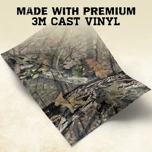 Miniatura 5 de Mossy Oak Patrones de Caza en Rollo de Camuflaje Mate, Envoltura de Vinilo Autoadhesiva, DIY (48"x12", Break-Up Country)