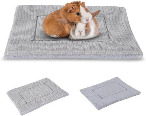 Miniatura 38 de BVAGSS XH079 - Almohadilla reversible para jaula de perro, de espuma viscoelástica, suave, cálida, lavable a máquina, colchón para perreras