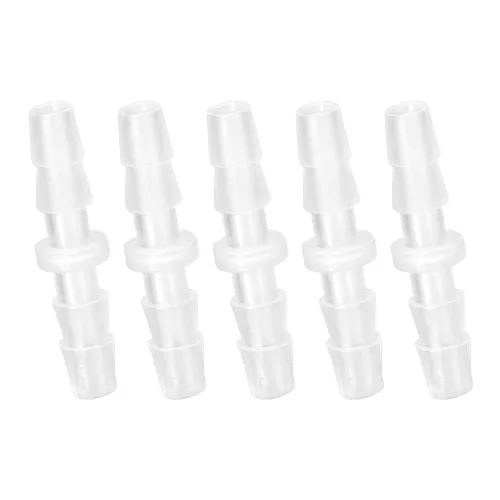 Miniatura 18 de Quickun Accesorios de Manguera de Púas de Plástico, 3/8" x 3/8" Accesorio de Unión de Empalme y Reparador de Púas (Paquete de 5)