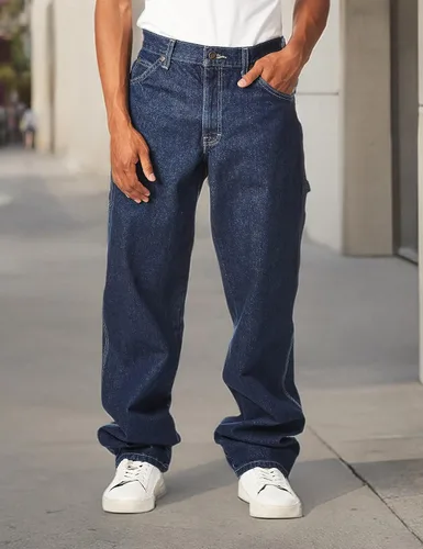 Miniatura 7 de Dickies pantalones de jean de ajuste holgado estilo carpintero para hombre