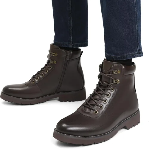 Miniatura 7 de Bruno Marc Botas de motocicleta para hombre, botas de vestir Oxford 2.0