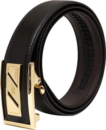 SHINKO 100% Italian Leather Belt for Men, Fashion Mens Dress Belt for Any Occasion and Outfit