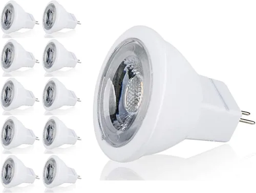 Miniatura 4 de CBConcept - Foco LED MR11 GU4.0, de 2 W, 165 lúmenes, equivalente a focos halógenos de 20 W, con un ángulo del haz de 36°, 12 V, corriente continua