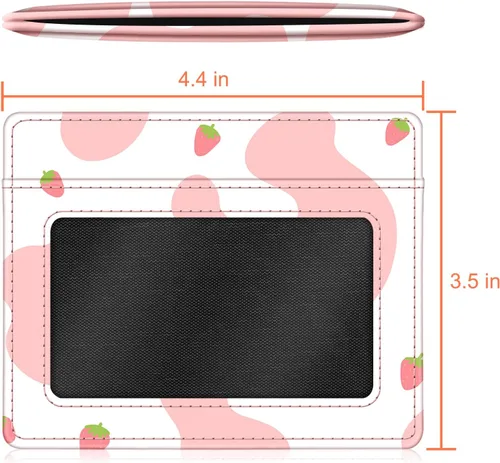 Miniatura 19 de Fintie Billetera delgada y minimalista para bolsillo frontal, con bloqueo RFID, tarjetero y ventana de identificación, para hombre o mujer