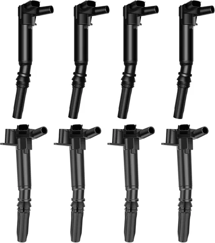 SCITOO Paquete de Bobina de 8 Bobinas de Encendido, para Ford F-350 Super Duty 6.2L 2011-2016, para Ford F-250 Super Duty 6.2L 2011-2016, para Ford