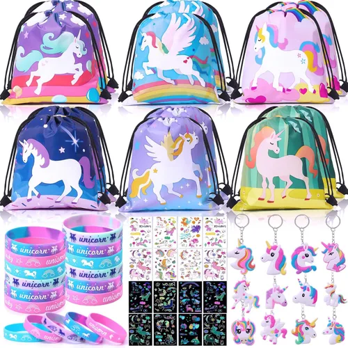 Miniatura 9 de Winrayk 12 juegos de regalos de fiesta de videojuegos, suministros de cumpleaños para jugadores, bolsa con cordón para juegos, pulsera de silicona