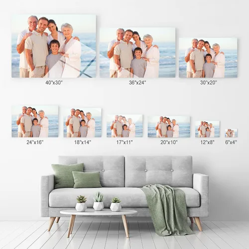 Miniatura 7 de Smile Art Design Decoración de pared personalizada de metal de alta calidad, panel de aluminio rígido brillante HD, coloca tu foto en metal, listo