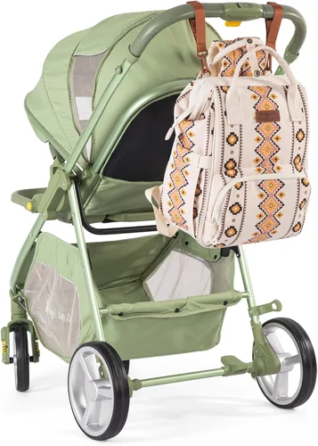 Miniatura 5 de Montana West Wrangler Bolsa Mochila para Pañales Mochila de Viaje Azteca Carteras Occidentales Multifunción Bolsas para Bebé para Mamá con Bolsillos