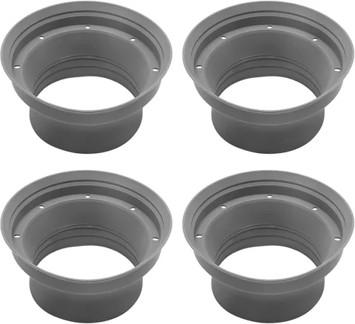 RECOIL SPB65K - Juego de 4 deflectores plegables de silicona de 6.5 pulgadas, para mejorar la calidad del sonido y protección del altavoz, cuatro