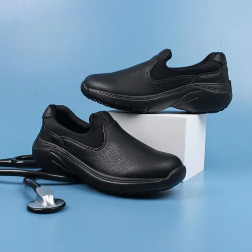 Miniatura 6 de Hawkwell Women's Slip on Lightweight Lycra Nursing Shoes Comfortable Slip Resistant Work Shoes