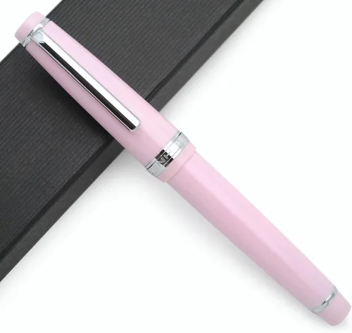 Miniatura 11 de JINHAO 82 - Pluma estilográfica con clip plateado (punta F 0.020 in, verde aguacate)