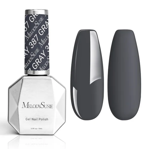 Miniatura 69 de MelodySusie Esmalte de uñas de gel grueso color rosa nude, 0.5 fl oz removible con remojo UV LED Funny Bunny esmalte de gel rosa, regalo de Navidad