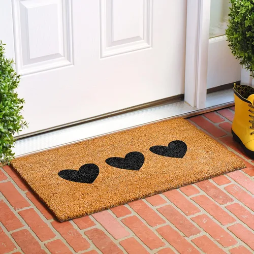 Miniatura 2 de Calloway Mills Trio Hearts Felpudo de 12" x 24