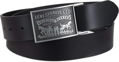 Miniatura 2 de Levi's Men's Everyday Jean Belt with Removable Plaque Buckle
