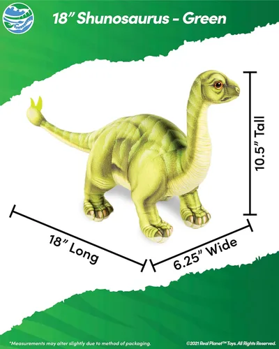 Miniatura 2 de Real Planet Peluche de dinosaurio de 18 pulgadas, animales de peluche de dinosaurio, dinosaurio de peluche para bebé, juguetes de dinosaurio