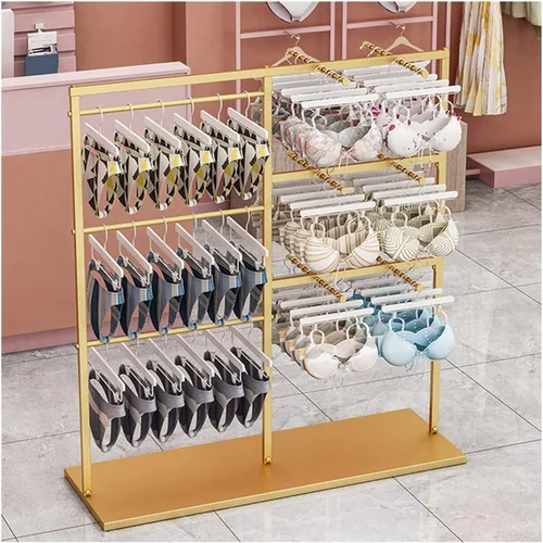 Miniatura 7 de Perchero para abrigos, soportes de exhibición de ropa interior, tienda de ropa independiente, boutiques, ropa al por menor, estante de ropa