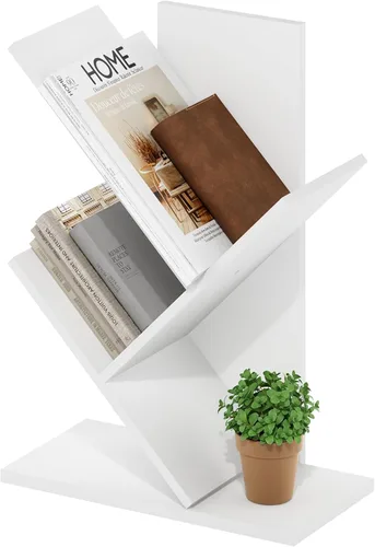 Miniatura 55 de Furinno - Estantería abierta reversible de 5 cubos, color blanco y rosado, 11069WH/PI Blanco/Rosa