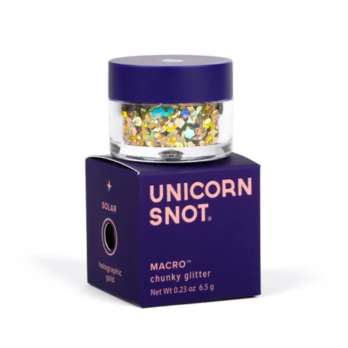 Miniatura 7 de UNICORN SNOT Purpurina macro para rostro y cuerpo, purpurina suelta de partículas grandes de grado cosmético, relleno de calcetines navideños