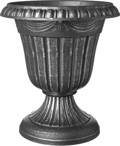 Miniatura 12 de Arcadia Garden Products PL20BG Maceta Urna Clásica Tradicional de Plástico Interior/Exterior, 10" x 12", Beige