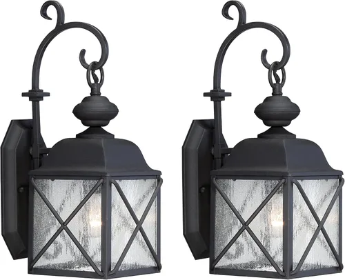 Miniatura 5 de Nuvo Lighting 60/5625 Wingate Post One Light Lantern 100 vatios A19 iluminación de porche y patio al aire libre con vidrio transparente sembrado