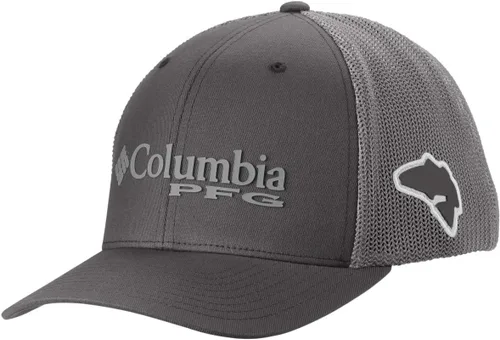 Miniatura 629 de Columbia - Gorra de malla con bandera con árboles unisex para adultos, corona alta