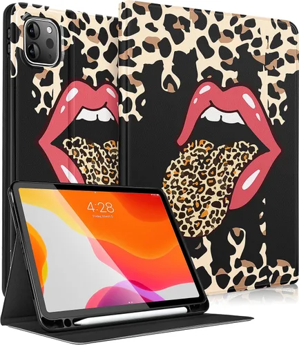 Miniatura 13 de Uppuppy Funda para iPad Air de 11 pulgadas (M2/M3), Air 5ª/4ª Generación 10.9, Pro 11'' Funda Linda para Niños Mujeres Niñas Folio Esqueleto 2-sí