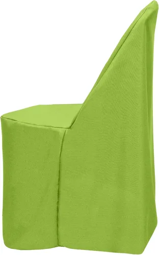 Miniatura 4 de Ultimate Textile Funda de silla plegable de poliéster - Se adapta a sillas plegables de metal o plástico, color azul aguamarina