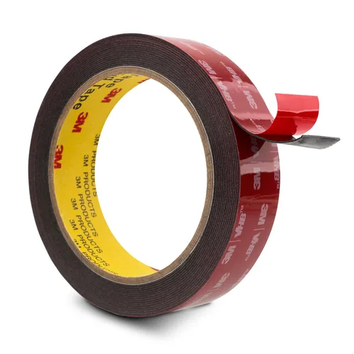 Miniatura 8 de 3M - Cinta de doble cara resistente de 2 x 15.4 pies, cinta de montaje de 0.04 pulgadas de grosor, cinta adhesiva transparente 4910 de espuma