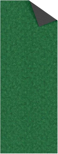 Miniatura 8 de Ottomanson - Tapete antideslizante alargado para interiores y exteriores, diseño de color liso, base de goma, para pasillo, cocina, sala de estar