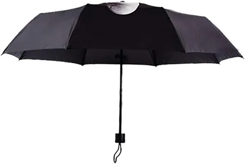 Miniatura 2 de Paraguas creativo de dedo medio Paraguas plegable compacto de viaje, divertido paraguas no automático para sol y lluvia