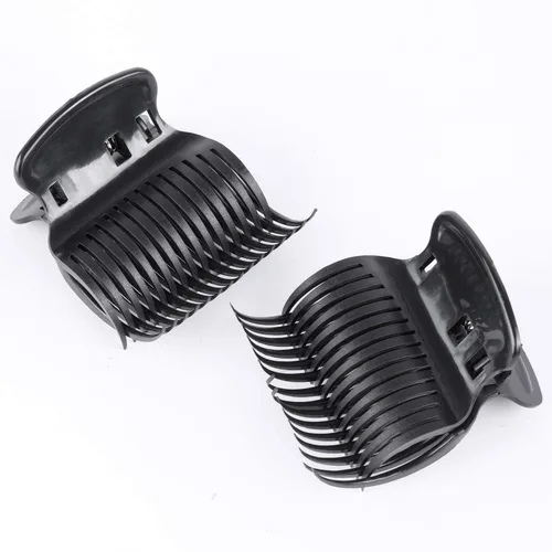 Miniatura 4 de Tbestmax 24 clips de rodillo caliente para rizador de pelo, clip de garra, reemplazo de sección de cabello para mujeres y niñas, color negro