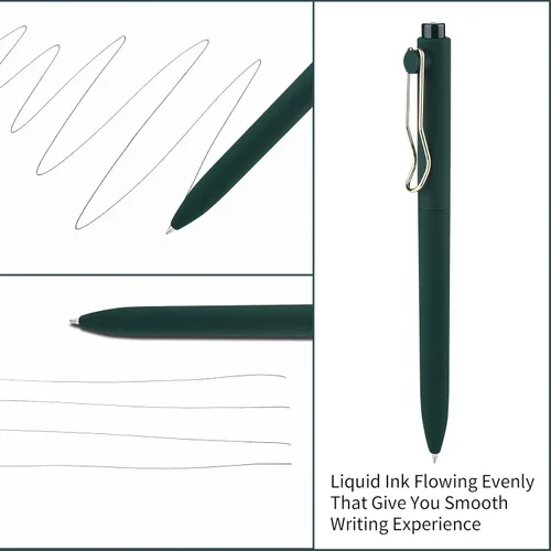 Miniatura 6 de WY WENYUAN Bolígrafos de Punto Fino de Escritura Suave, Bonitos Bolígrafos para Diarios, Hermosos Bolígrafos para Maestros, Tinta Negra de 1.0 Mm