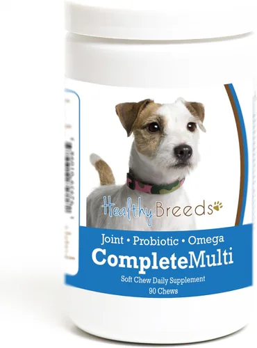 Miniatura 186 de Healthy Breeds Pug todo en uno multivitamínico suave masticable 60